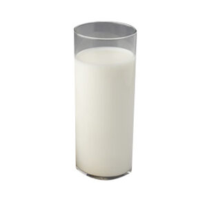 Et glass med melk