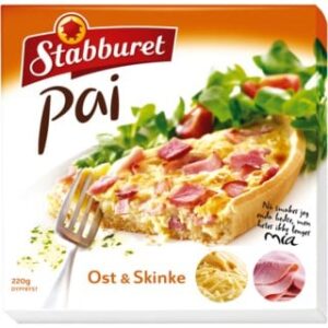 Stabburet pai | Kalorier En eske Stabburet Ost og Skinkepai