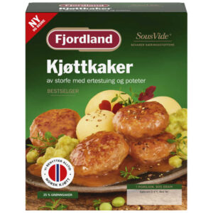 En boks Fjordland Kjøttkaker