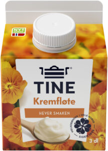Kremfløte | Kalorier En boks TINE kremfløte