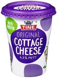 Cottage Cheese | Kalorier En boks TINE Cottage Cheese