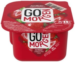 Go Morgen Yoghurt | Kalorier En boks Go' Morgen Jordbær
