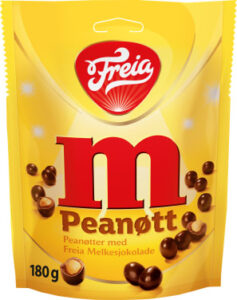 M Peanøtt | Kalorier En pose M Peanøtt