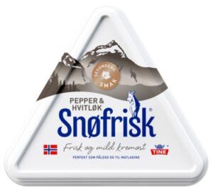 Snøfrisk | Kalorier En eske Snøfrisk Pepper og Hvitløk