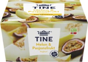 TINE Melon Yoghurt | Kalorier En pakke TINE Melon Yoghurt