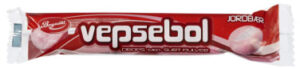 Vepsebol | Kalorier En pakke Vepsebol med jordbærsmak