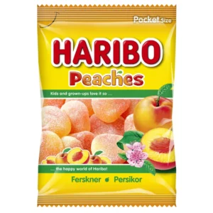 En pose Haribo Peaches