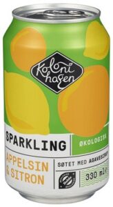 Sparkling Appelsin | Kalorier En boks Sparkling Appelsin og Sitron